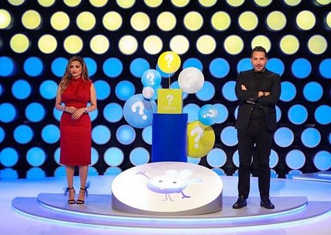 Mahzooz hosts Aishwarya and Wissam during the weekly draw