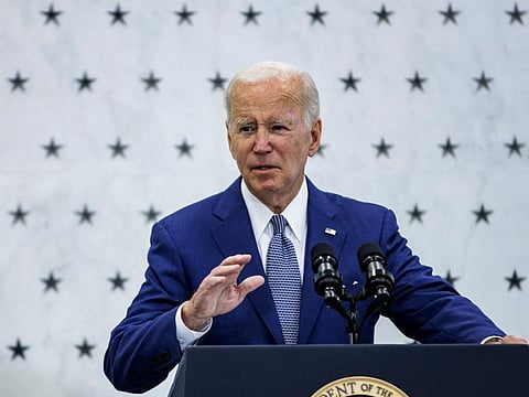 US President Joe Biden  pointed to developments in the Middle East that he contended had made the region more stable and secure than when the Trump administration ended.