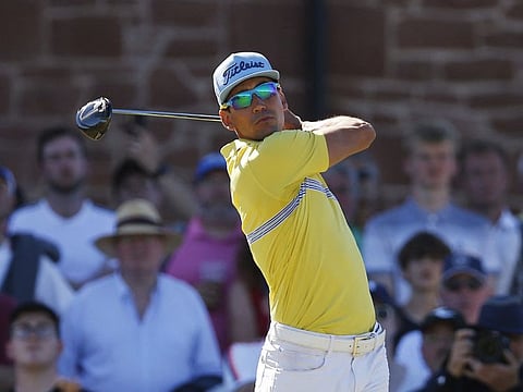 Spain's Rafa Cabrera Bello is one of those late starters on the final day of the Scottish Open at The Renaissance Club in Scotland on Sunday.