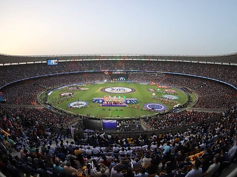 The closing ceremony ahead of the final of the Indian Premier League Season 15 in Ahmedabad. Capitalising on the popularity of the richest franchise league, a group of labourers duped punters with a league similar to IPL.