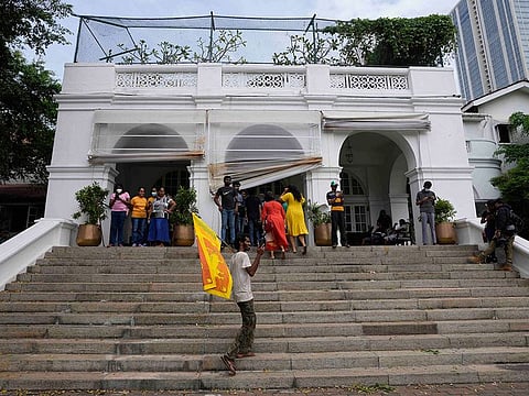 Protesters were seen partying in the pool and enjoying a workout session at the presidential palace in Sri Lanka as President Gotabaya Rajapaksa fled the residence amid demand of resignation over the economic crisis in the country.