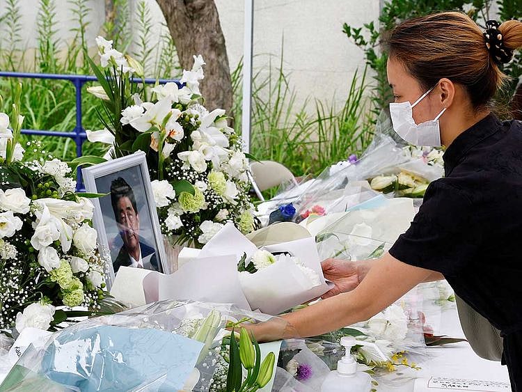 Abe funeral japan