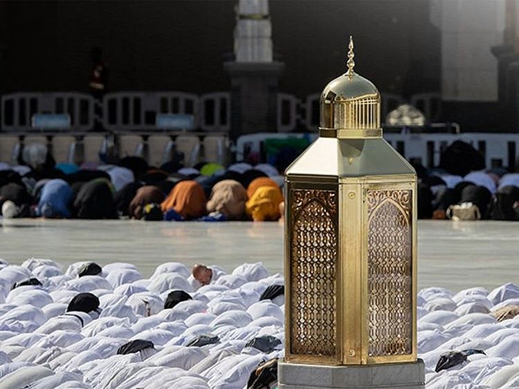 Hajj pilgrims perform the Farewell Tawaf