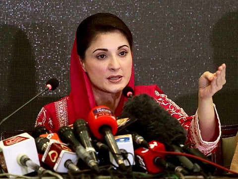 Vice-president of the PML-N Maryam Nawaz in a file photo. She criticized Imran Khan’s ‘anti-masses’ policies calling him a liar and incompetent.