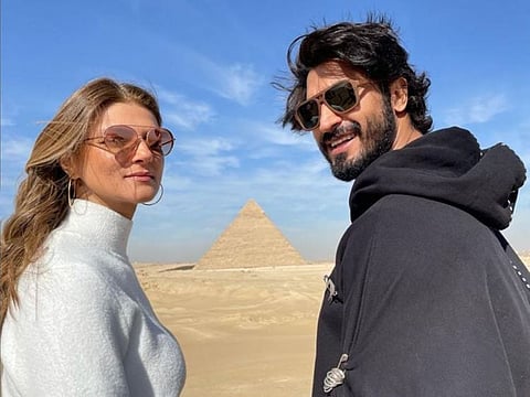 Nandita Mahtani with Vodyut Jammwal