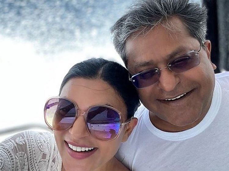 Sushmita Sen and Lalit Modi