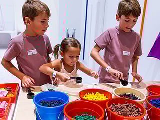 Kids learn how to make their own crayons at Dubai’s OliOli 