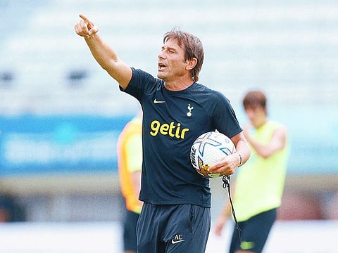 Tottenham boss Antonio Conte.