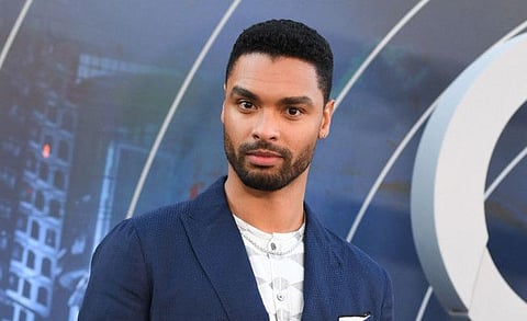 English actor Rege-Jean Page attends Netflixs "The Gray Man" World Premiere at the Chinese theatre in Hollywood, California, July 13, 2022. 