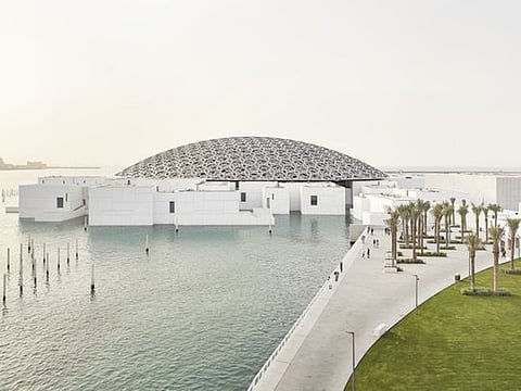 The Louvre Abu Dhabi.