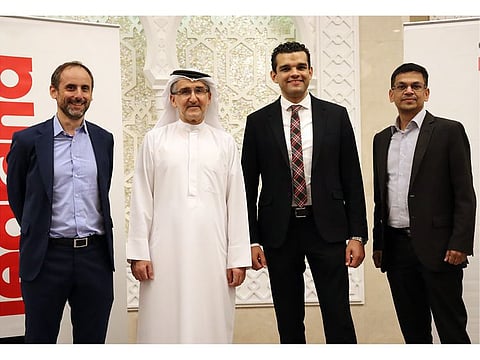 Legrand and Al Mushroom General Trading senior leadership team