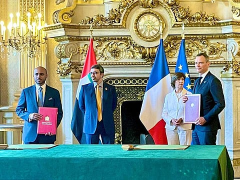 The agreement launching NT Energies was signed by Ahmed Al Dhaheri, CEO of NPCC and Arnaud Pieton, CEO of Technip Energies, in the presence of Sheikh Abdullah bin Zayed Al Nahyan, UAE Minister of Foreign Affairs and International Cooperation and Catherine Colonna, Minister for Europe and Foreign Affairs. 