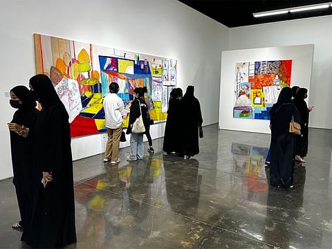 The 2022 edition of the annual Abu Dhabi Art Fair is running from November 16 to 20 at Minaret Al Saadiyat.