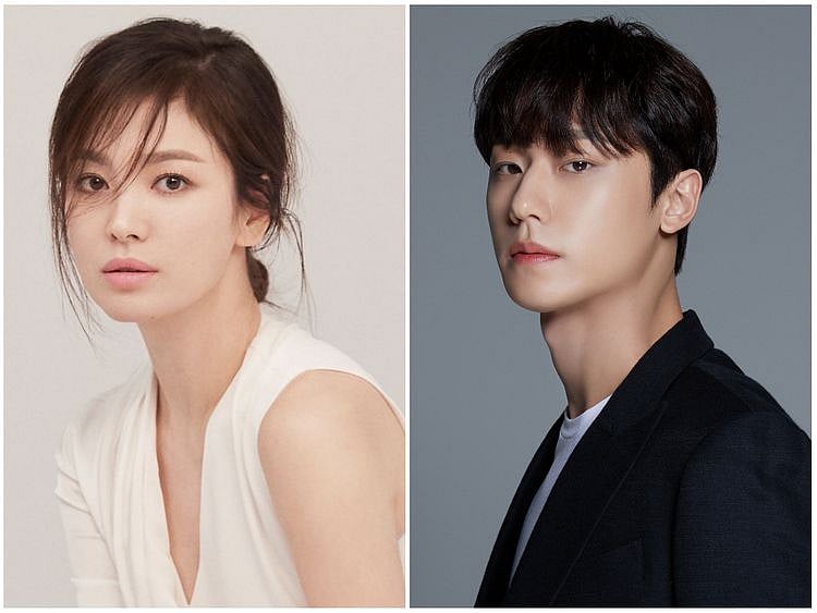 Korean actors Song Hye-kyo and Lee Do-hyun