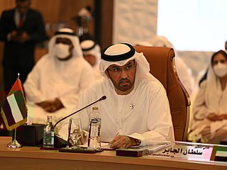 File photo of Dr Sultan bin Ahmed Al Jaber, Minister of Industry and Advanced Technology, Managing Director and Group CEO of the Abu Dhabi National Oil Company (ADNOC), Chairman of Masdar and Executive Chairman of XRG.