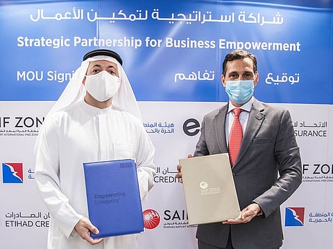 Etihad Credit Insurance will also provide country risk assessments and other reports to businesses in the Sharjah free zone.