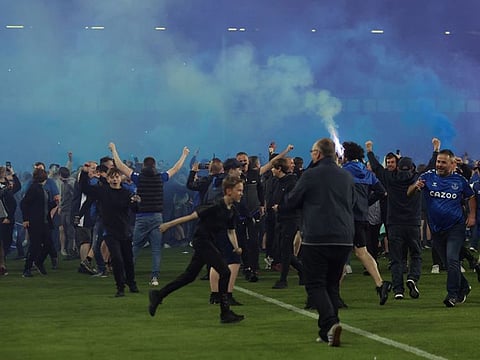 England's Premier League and Football League have announced tough new sanctions for pitch invasions and the use of smoke bombs and pyrotechnics.