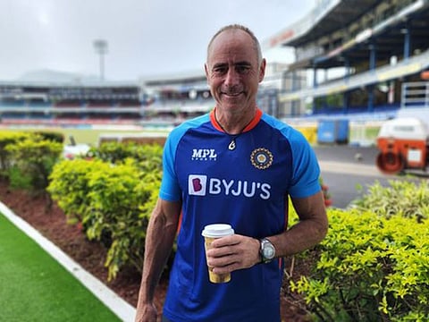 Paddy Upton, the South African mentional conditioning coach, is happy to be 'back in the saddle.'