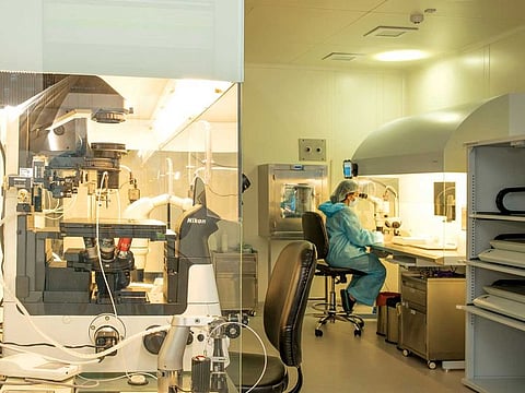 IVF lab at Art Fertility Clinic in Dubai