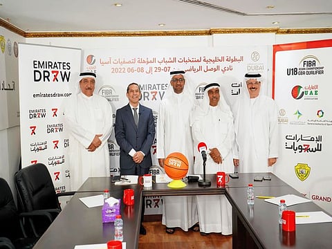 Emirates Draw announced as main sponsor of FIBA U18 Asian Championship GBA Qualifier 2022