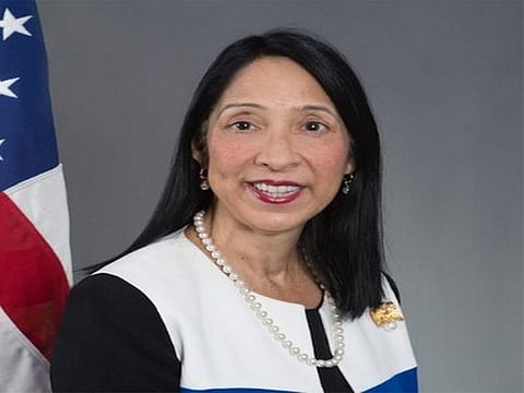 High-level US official to visit Assistant Secretary of State for International Organization Affairs Michele J. SisonIndia next week for talks on food insecurity, global health Read more At:  https://www.aninews.in/news/world/us/high-level-us-official-to-visit-india-next-week-for-talks-on-food-insecurity-global-health20220730132758/