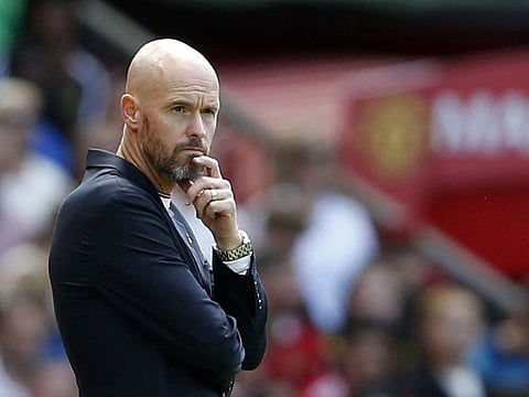 Manchester United manager Erik ten Hag.