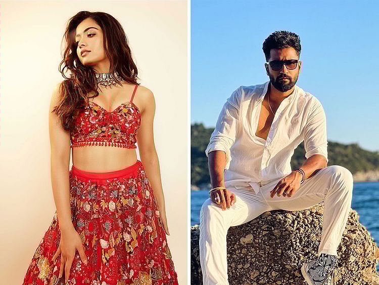 Rashmika Mandanna and Vicky Kaushal 
