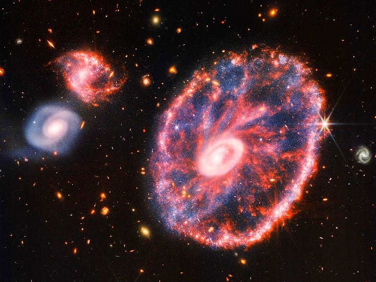 Cartwheel galaxy