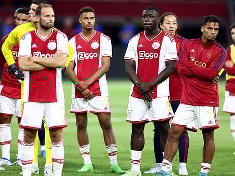 Keep your shirts on... Ajax players will not be handing their shirts to fans anymore.