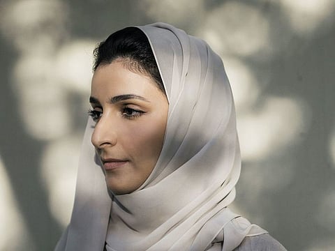 Emirati artist Latifa Saeed recently collaborated with Adidas for its Dubai Mall location. 