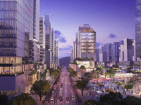 The Thakher Makkah project in Saudi Arabia.