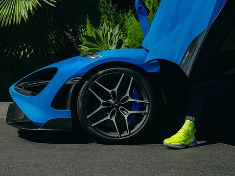 The new APL McLaren HySpeed luxury trainers retail for $450. 