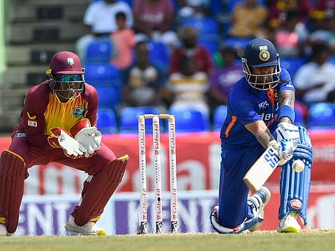 Suryakumar Yadav, who scored a match-winning half-century against West Indies on Tuesday, has moved to second place in T20 rankings.