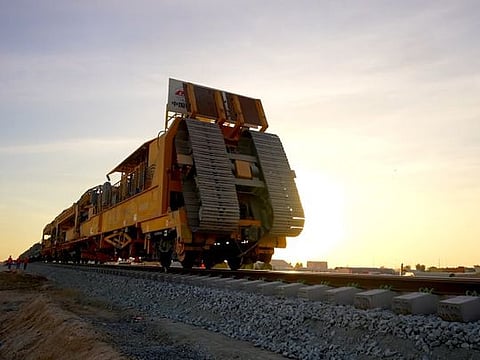 In Pictures: Tracking UAE’s Etihad rail