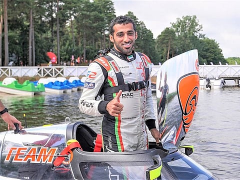 Rashed Al Qemzi is aiming for a win in Lithuania.