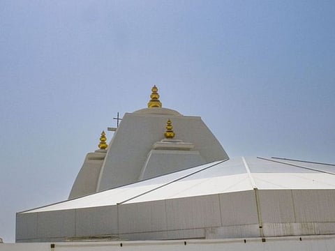 Dubai’s new Hindu temple in Jebel Ali.