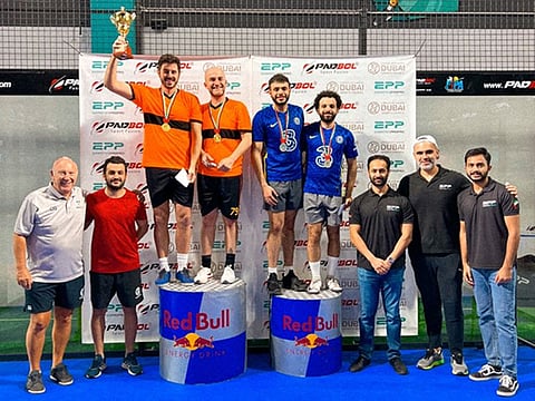 Italian pair Iensa and Astengo won the inaugural DAFL Summer Padbol Cup.