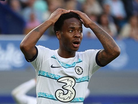 Chelsea's Raheem Sterling.