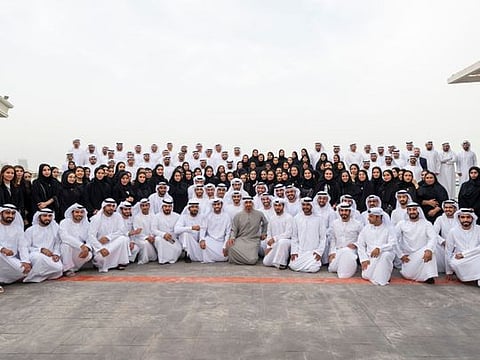 International Youth Day: UAE President receives youth delegation