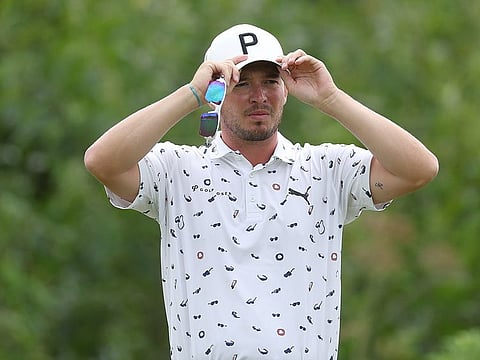 Ewen Ferguson during his final round of the AVIV supported ISPS Handa World Invitational for his second DP World Tour victory of 2022.