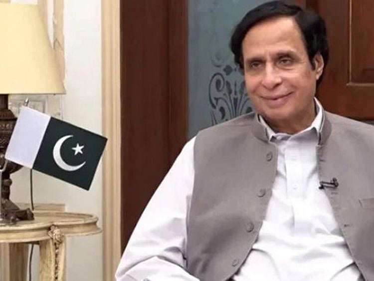  Punjab Chief Minister Parvez Elahi  in a file photo.