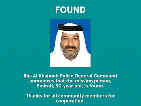 Police shared the update on their social media channels