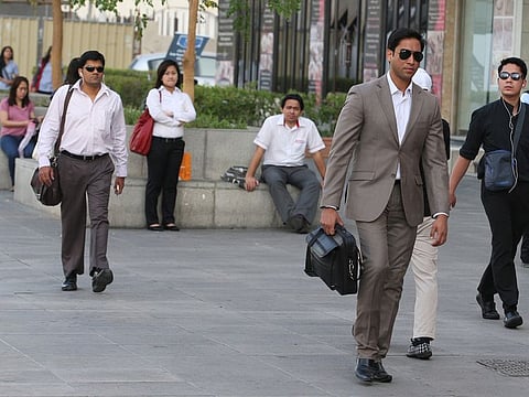 The number of private sector employees registered in MoHRE’s database by the end of Q2 totalled 5,376,842. Photo for illustrative purpose only