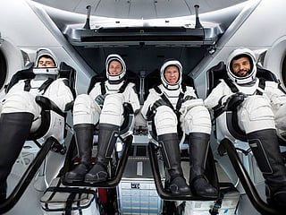 Look: UAE’s Sultan Al Neyadi in a SpaceX astronaut suit