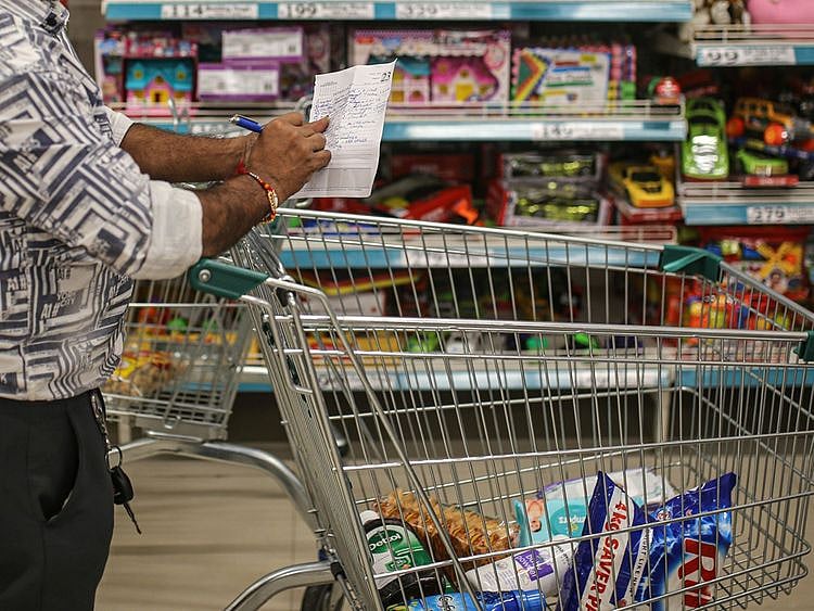 Stock - India shopping / Retail / grocery 
