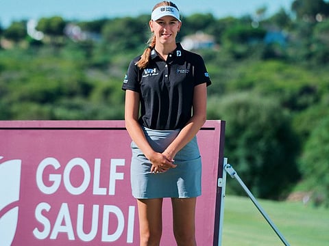 Chiara Noja, the youngest European professional champion and rising star, has joined Golf Saudi as the organisation’s latest ambassador of 2022.