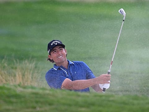 Gavin Green, leader by three shots after two rounds in the Czech Republic on the DP World Tour.