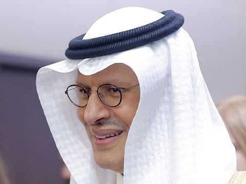 Saudi Arabia's Energy Minister Prince Abdulaziz bin Salman