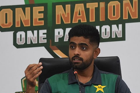 Pakistan's cricket captain Babar Azam.