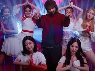Watch: Allu Arjun, K-pop group Tri.be set dance floor on fire in Armaan Malik's new song 